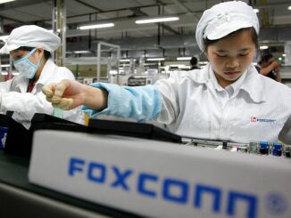 a woman working in a factory