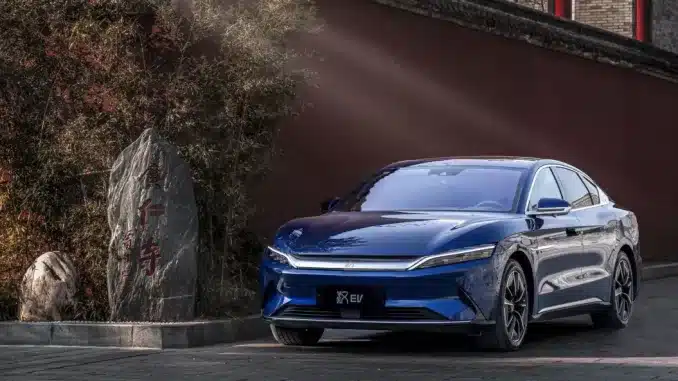 BUD китайска компания за електрически автомобили