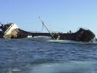 потънал кораб в черно море